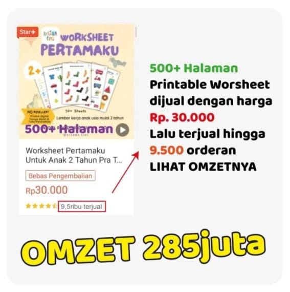 Omset 200 Juta